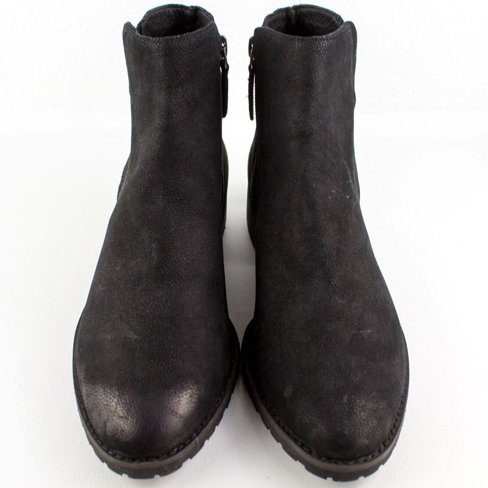 Caslon Ollie Water Resistant Nubuck Leather Ankle Boots Womens SIZE 6.5 - Picture 2 of 5